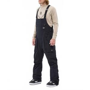 NEW DOPE men's notorious b.i.b. snowboard pants in black